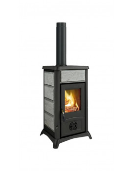 LA NORDICA GEMMA 5.0 PETRA 7111625 STUFA  A LEGNA PIETRA NATURALE 7kW CLASSE A+