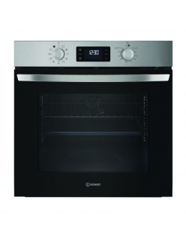 INDESIT IO278PX FORNO 60CM 71LT MULTI11 PIROLITICO/IDROLITICO INOX CL.A