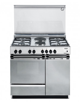 DE LONGHI SEX8542NED CUCINA SMART 86CM FORNO ELETTRICO 4 FUOCHI +2 PIASTRE CE A