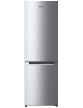 SEKOM FRIGO COMBINATO 293LT CE.E NOFROST COLORE INOX