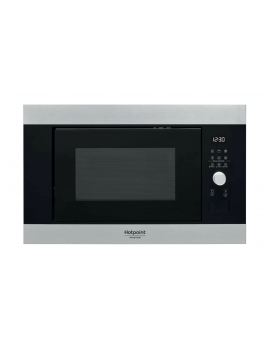 HOTPOINT MF25G IX HA.1 FORNO A MICROONDE INCASSO CON GRILL H39 INOX/NERO