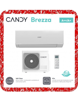 CANDY BREZZA CLIMITAZZATORE 9000 BTU INVERTER GAS R32 A++A+ 19DB WIFI INTEGRATO