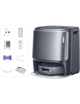 NARWAL FREO Z10 ULTRA GREY ROBOT LAVA/ASPIRA 4.5/2.5LT WIFI+BASE RICARICA