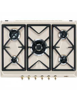 SMEG SRV876AVOGH2 PIANO COTTURA 70cm 5 FUOCHI AVENA