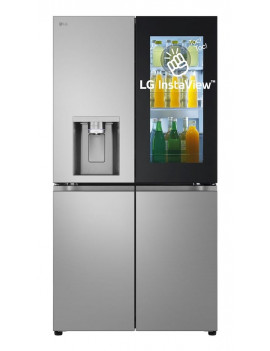 LG GMK961PY5E FRIGORIFERO 4PORTE NOFROST DISPENSER INVERTER WIFI SILVER CL.E