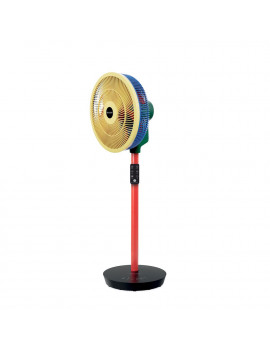 MACOM 982 VENTILATORE A PIANTANA 25 WATT 8 VELOCITà MOTORE DC ROSSO/GIALLO