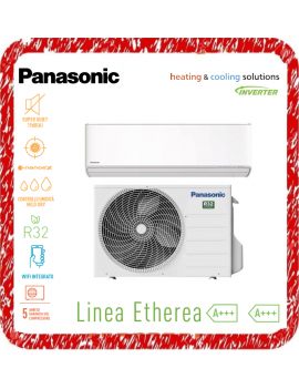 PANASONIC LINEA ETHEREA CUZ25CKE/CSZ25CKEW CONDIZIONATORE 9000BTU WIFI A+++