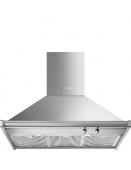 SMEG KD90HXE CAPPA DECORATIVA A MURO ASPIRANTE 90CM CLASSICA CLASSE A+