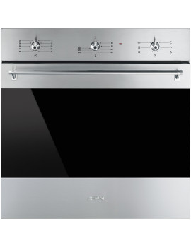 SMEG SF6381X FORNO ELETTRICO VENTILATO INCASSO INOX 60CM 6 FUNZIONI CL.A