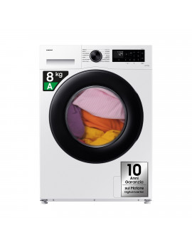 SAMSUNG WW80CGC04DAE LAVATRICE AI ECOBUBBLE 8KG 1400GIRI 16 PROGRAMMI CL.A