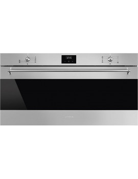 SMEG SFR9300X FORNO ELETTRICO DA INCASSO 90CM LINEA CLASSICA IDROLITICO A+ 85L
