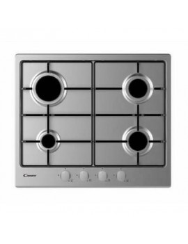 CANDY CHW6BRX PIANO COTTURA A GAS 4 BRUCIATORI 60CM INOX
