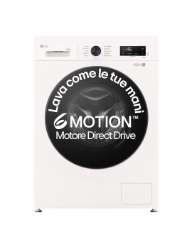LG W4NX1095NWB LAVASCIUGA LAVA9KG-ASCIUGA 5KG INVERTER VAPORE WIFI CL.E