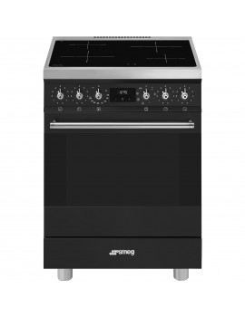 SMEG C6IMMBM2 CUCINA CON PIANO COTTURA A INDUZIONE 60CM FORNO ELETTRICO NERA