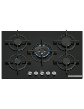 BOSCH PPQ7A6I15 PIANO COTTURA Flame Select 75 CM 5 FUOCHI NERO