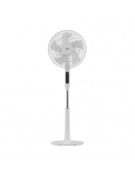 BLACK & DECKER BXEFP30E VENTILATORE A PIANTANA 30W DC TIMER 24VELOCITà BIANCO