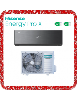 HISENSE ENERGY PRO X CLIMATIZZATORE 9000 BTU QE25XV2XW+QH25XV4BG 3D WIFI A+++