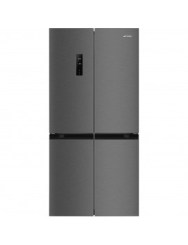 SMEG FQI48KD FRIGORIFERO 4 PORTE NO FROST MULTIFLOW 84CM 179H DARK GREY CE D