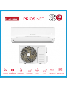 ARISTON PRIOS NET C35 MUB1 CONDIZIONATORE 12000 BTU INVERTER WIFI A++/A+