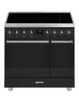 SMEG C92IMMB2 CUCINA 90CM PIANO COTTURA INDUZIONE 5 ZONE 2 FORNI PULIZIA VAPORE