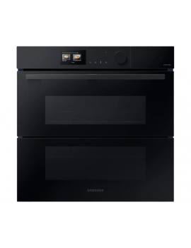 SAMSUNG NV7B6799JBK SERIE 6 DOPPIO FORNO COMBINATO A VAPORE 60CM NERO CLASSE A+
