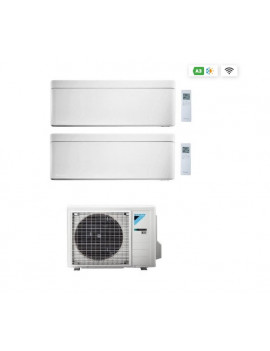 DAIKIN STYLISH CONDIZIONATORE DUAL 9000+9000 BTU BIANCO 2MXM40A R32 A+++