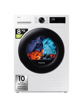 SAMSUNG DV80DG52B0AEET ASCIUGATRICE 8KG WIFI INVERTER WIFI AI CL.C