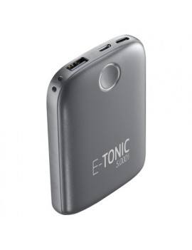 Power bank E-Tonic 5K HD Black Cellular Line