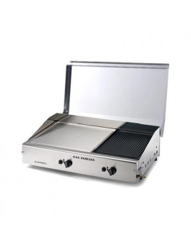 Piastra cottura gas Plancha Double Duegas Ompagrill