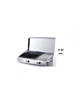 Piastra cottura gas Plancha Double Duegas Ompagrill