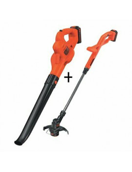 Set cura giardino Tagliabordi e Soffiatore Batteria Black & Decker