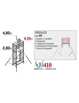 Modulo trabattello M2 Facal