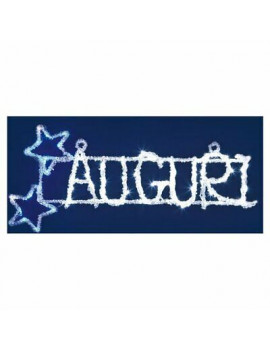 Lotti 30558 Auguri Led Flash Bianco Luci di Natale 230 Volt da Esterno