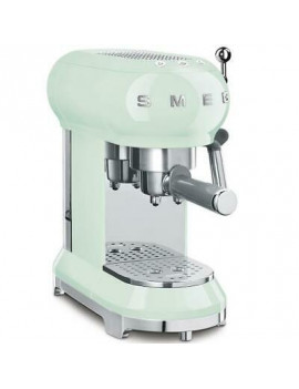 SMEG ECF01PGEU MACCHINA DA CAFFè ESPRESSO POLVERE CIALDA 1350 W ANNI 50 VERDE