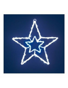 Lotti 30534 Stella Doppia Led Flash Luci Di Natale 230 volt da Esterno
