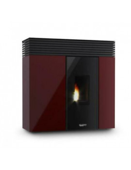 LAMINOX VERONICA 16 PHANTOM BLACK LINE BORDEAUX VP16I-R TERMOSTUFA PELLET 16KW 