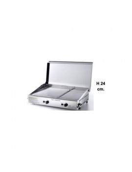 Piastra cottura gas Plancha Double Duegas Ompagrill