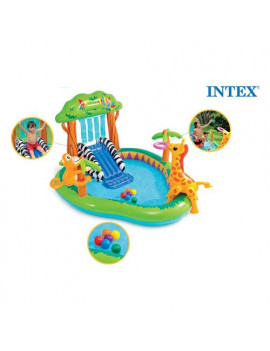 Gonfiabile giardino Gioco con Piscina Giungla Intex