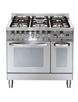 LOFRA PD96MFE/CI CUCINA INOX 90CM FORNO ELETTRICO MULTIFUNZIONE 4 FUOCHI
