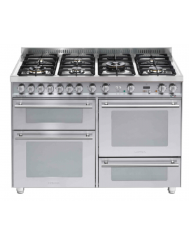 LOFRA P126SMFET+DMFT/2AEO CUCINA INOX 120CM FORNO MULTIFUNZIONE 5 FUOCHI
