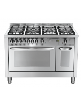 LOFRA PD126GV+E/2CI CUCINA INOX 120CM FORNO GAS VENTILATO 5 FUOCHI EASY CLEAN