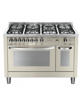 LOFRA PBID126GV+E/2CI CUCINA AVORIO /INOX 120CM 2 FORNI 7 FUOCHI CE.A