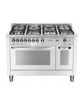 LOFRA PBPD126GV+E/2CI CUCINA BIANCO PERLA 120CM 2 FORNI 7 FUOCHI CE.A