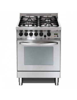 LOFRA P66MF/CI CUCINA 60CM INOX 4 FUOCHI FORNO ELETTRICO MULTIFUNZIONE
