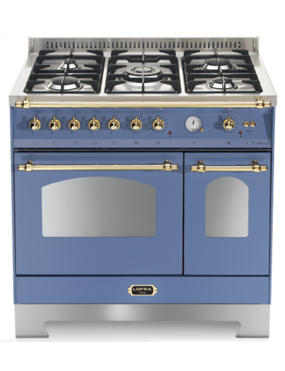 LOFRA DOLCEVITA RLVD96MFTE/CI CUCINA 90X60 LAVANDA 5 FUOCHI DOPPIO FORNO