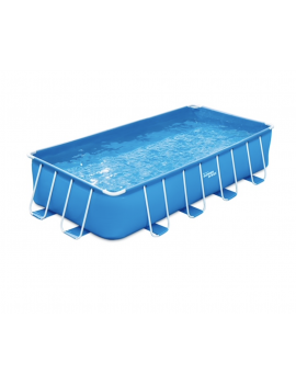 POLYGROUP PISCINA FUORITERRA CON TELAIO + ACCESSORI 4,88x2,44x1,07h METRI