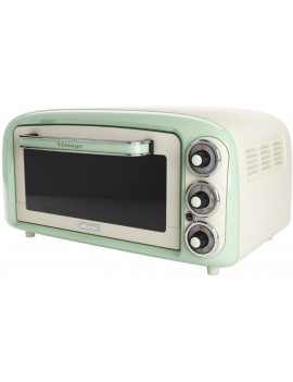 ARIETE 979 VERDE FORNO FORNETTO ELETTRICO VINTAGE 1380W 18 LT 3 FUNZIONI