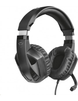 TRUST 23373 GXT412 CUFFIE CUFFIA GAME PC/CONSOLE CON MICROFONO CELAZ NERO
