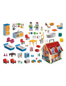 Costruzioni Casa delle Bambole Portatile Playmobil