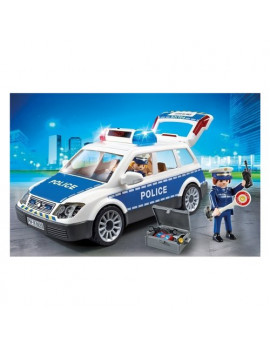 Costruzioni Auto della Polizia Playmobil